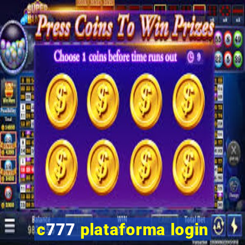 c777 plataforma login